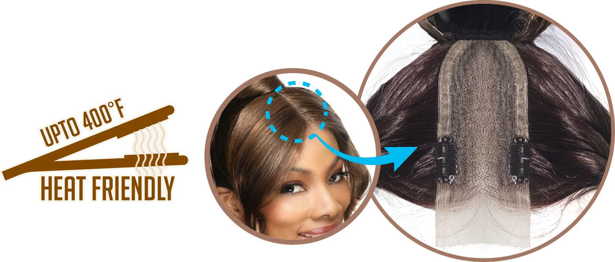Eve Scarlet Lace Bang & Pony LBP-502