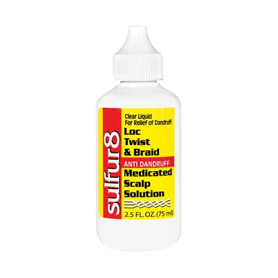 Sulfur 8 Loc, Twist & Braid Medicated Scalp Solution