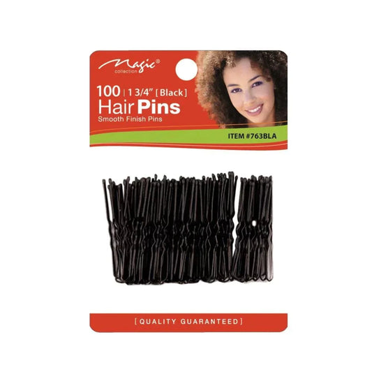 Magic Collection 100ct Hair Pins 1 3/4"-Black