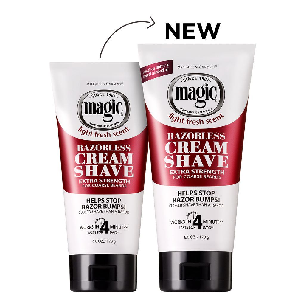 Magic Razorless Cream Shave Extra Strength 6oz