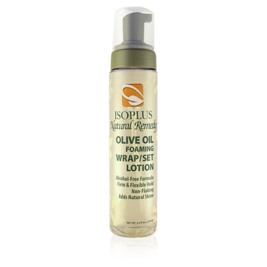 Isoplus Natural Remedy Olive Oil Foaming Wrap Set Lotion