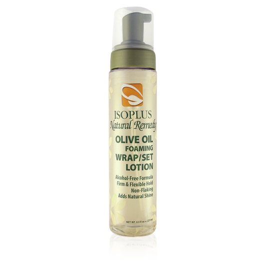 Isoplus Natural Remedy Olive Oil Foaming Wrap Set Lotion