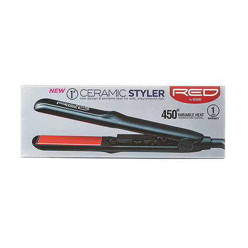 Red by Kiss Ceramic Styler 1"