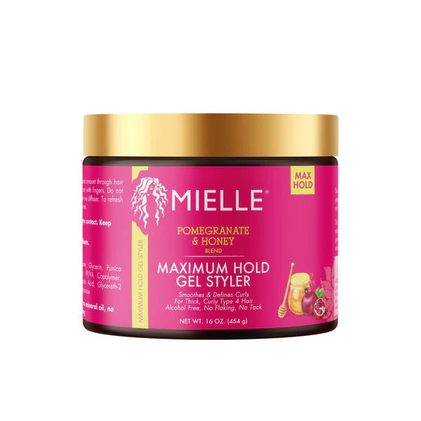 Mielle Pomegranate & Honey Maximum Hold Gel Styler 16oz