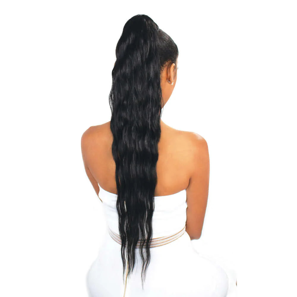 Eve Platino Ponytail Weave Malaysian 24"