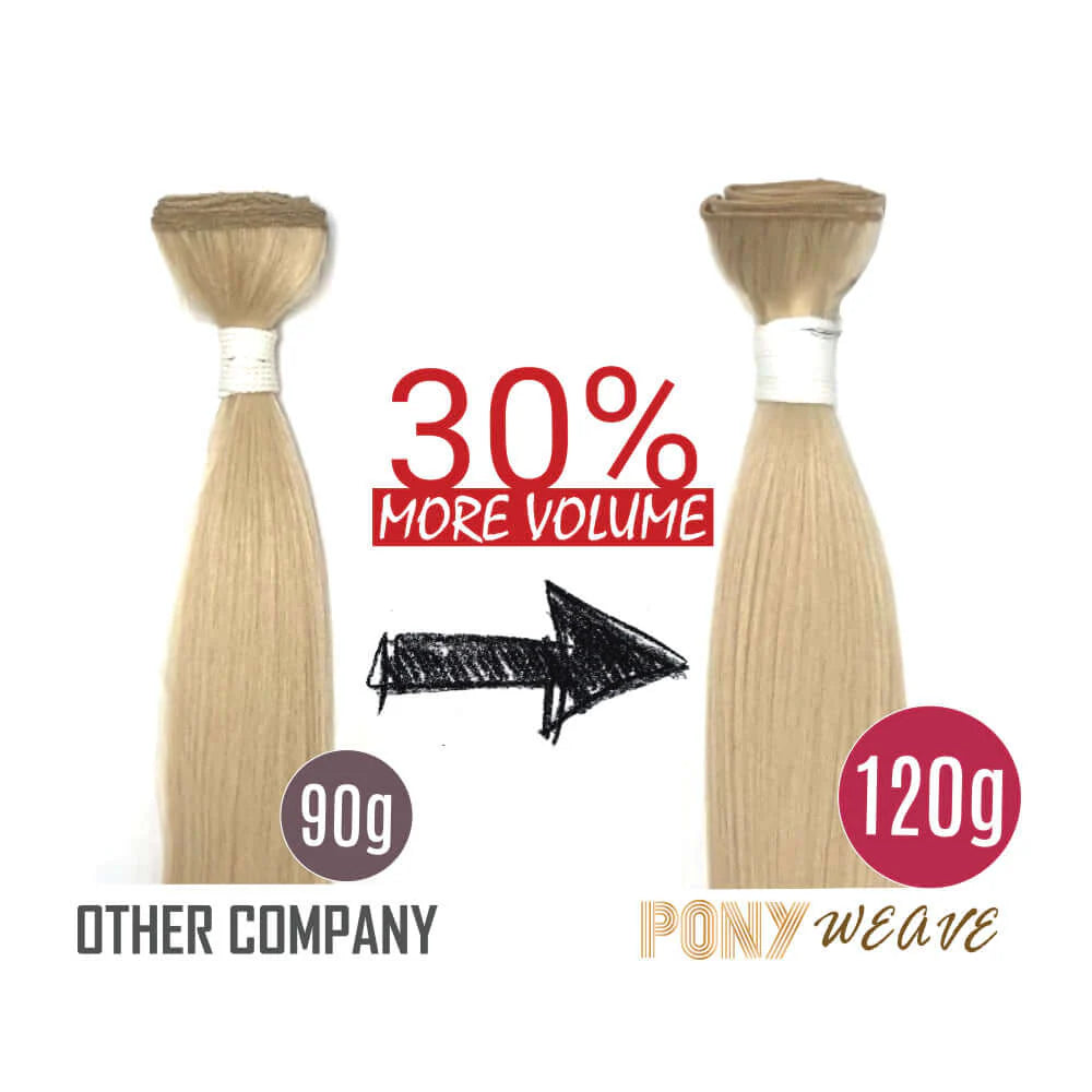 Eve Platino Ponytail Weave Malaysian 24"