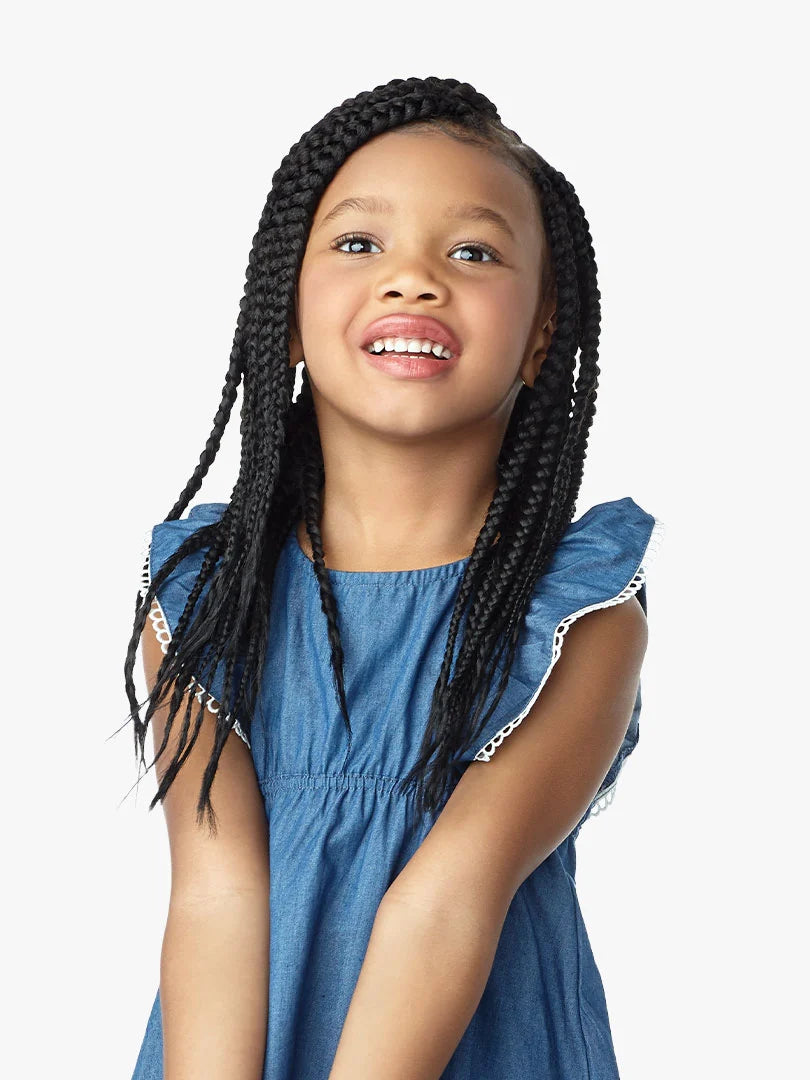 3x Ruwa Pre-Stretched Kids Braid 12"