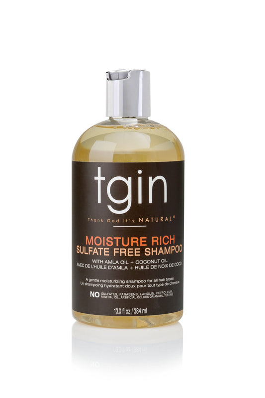 TGIN Moisture Rich Sulfate Free Shampoo 13oz