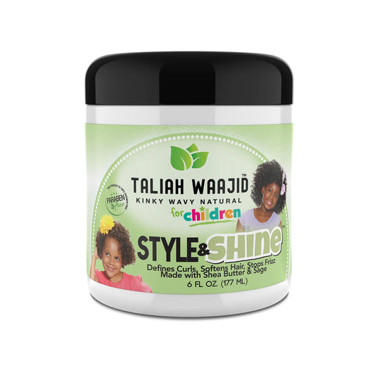 Taliah Waajid Children Herbal Style & Shine For Natural Hair 6oz