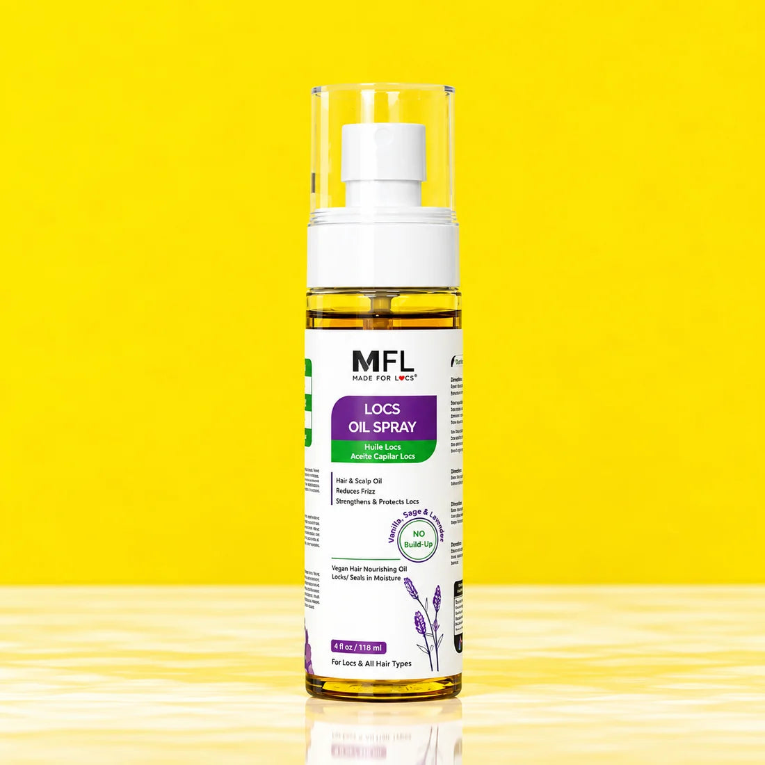 Made For Locs Oil Spray Vanilla, Sage & Lavender Locs Oil Spray