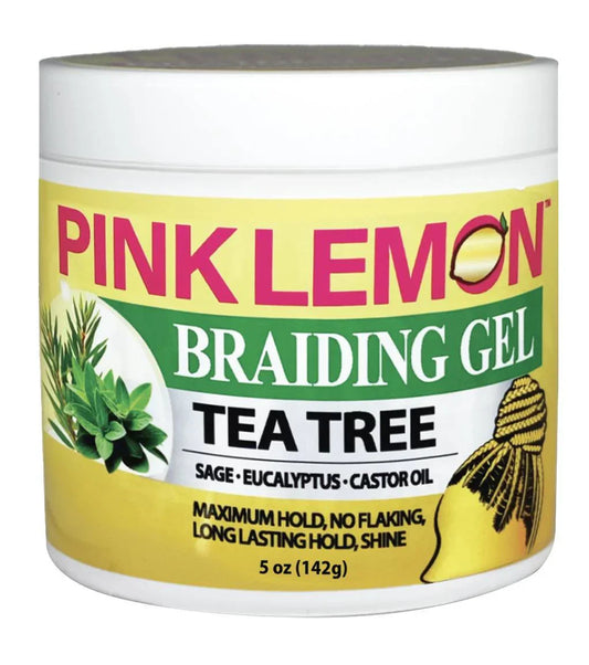 Pink Lemon Tea Tree Braiding Gel