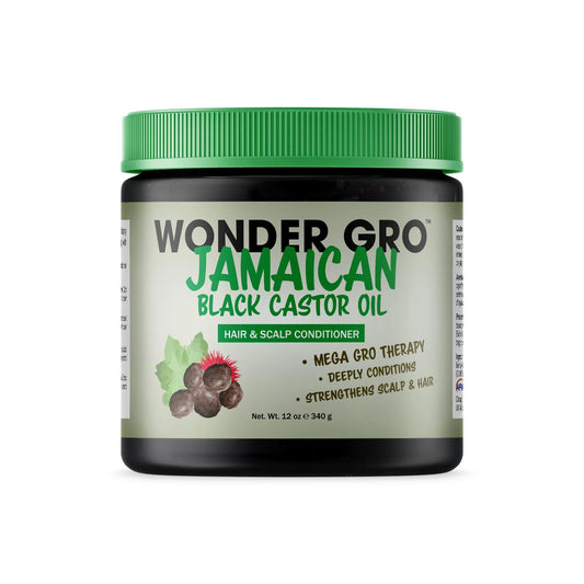 Wonder Gro Jamaican Black Castor Oil Hair & Scalp Conditioner 12oz