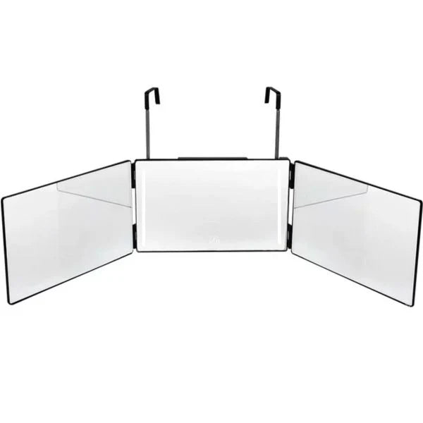 Black Ice Trifold 3 Way Mirror