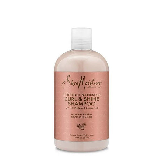 Shea Moisture Coconut & Hibiscus Curl & Shine Shampoo 13oz