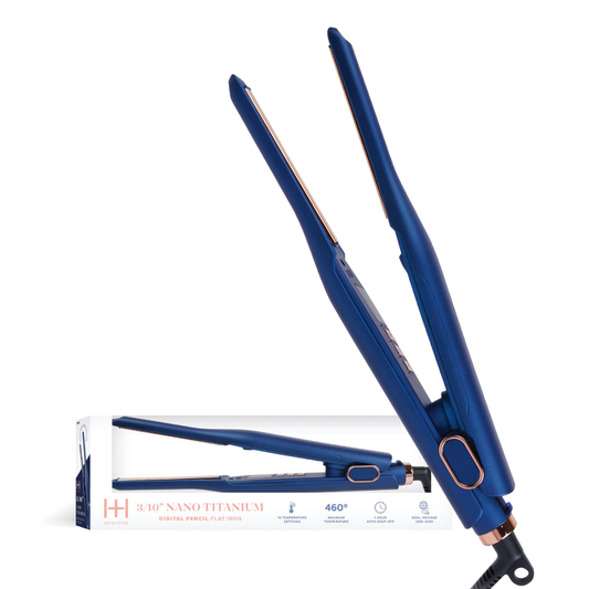 Hot & Hotter Nano Titanium Digital Pencil Flat Iron 3/10"