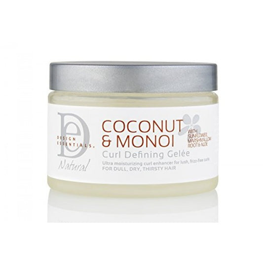 Design Essentials Coconut & Monoi Curl Defining Gel 12oz