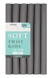 Magic Collection Soft Twist Rods 10" Length