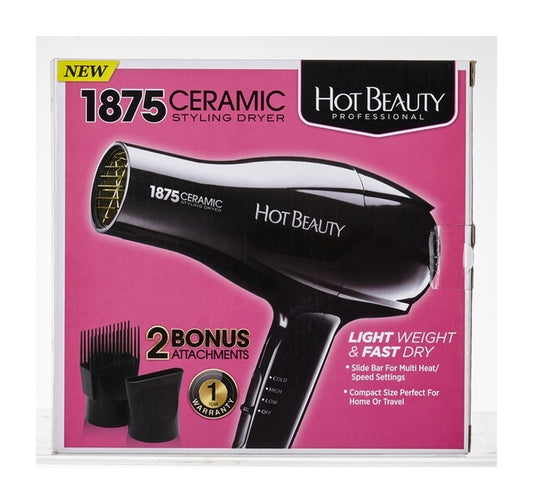 Hot Beauty 1875 Ceramic Styling Dryer