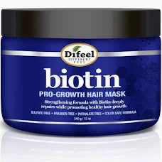 Difeel Biotin Pro-Growth Hair Mask 12oz