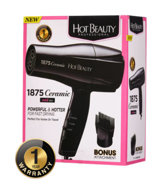 Hot Beauty 1875 Ceramic Dryer