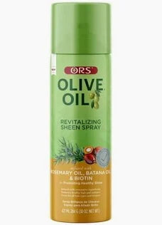 ORS Olive Oil Revitalizing Sheen Spray with Rosemary, Batana Oil & Biotin