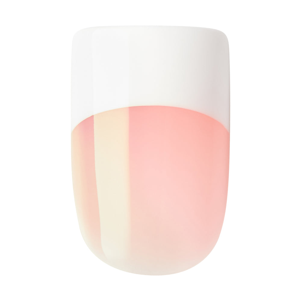 Kiss Salon Acrylic French Nails -Sure Thing KSA07