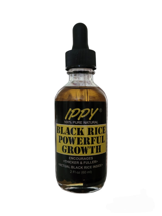 Ippy Black Rice Powerful Growth Oil 2oz