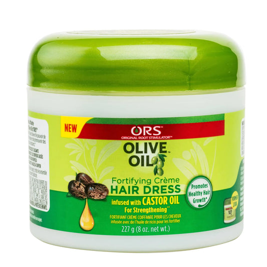 ORS Olive Oil Fortifying Creme Hair Dress w/Castor Oil 8oz