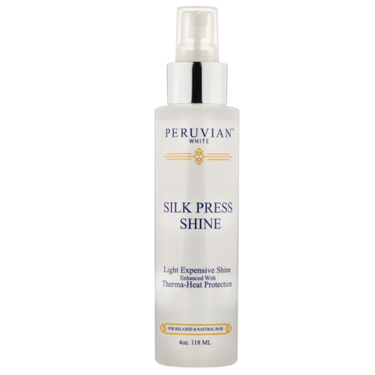 Peruvian White Silk Press Shine 4oz