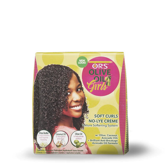 ORS Olive Oil Girls Soft Curls No-Lye Creme Texture Softening