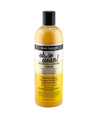 Aunt Jackie's Oh So Clean Shampoo 12oz