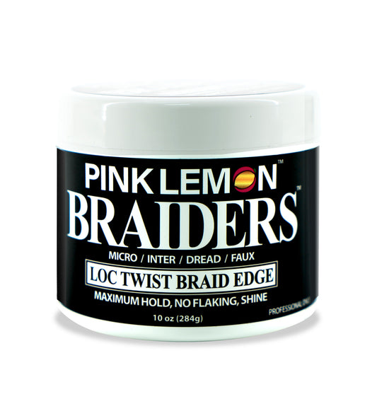 Pink Lemon Braiders Loc Twist Braid Edge