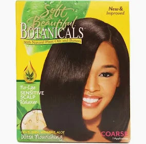 Soft & Beautiful Botanicals No-Lye Relaxer Coarse