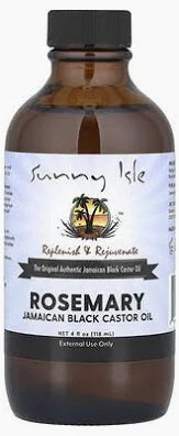 Sunny Isle Jamaican Black Castor Oil with Rosemary 4oz