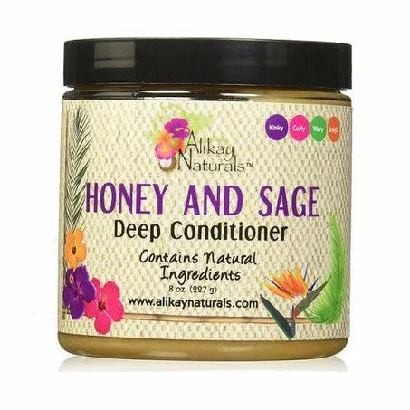 Alikay Naturals Honey and Sage Deep Conditioner 8 oz