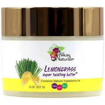 Alikay Naturals Lemongrass Super Twisting Butter 8 oz