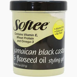 Softee Jamaican Black Castor Oil & Flaxseed Oil 8oz