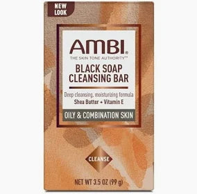 Ambi Black Soap Cleansing Bar, 3.5oz