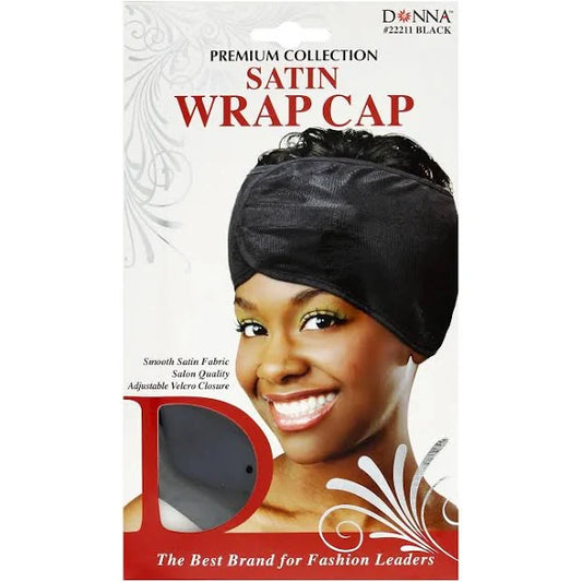 Donna Satin Wrap Cap