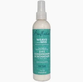 Shea Moisture Wig & Weave 2 in 1 Conditioner & Detangler 8oz