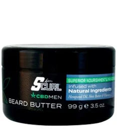 Luster's SCurl CBD Beard Butter 3.5oz