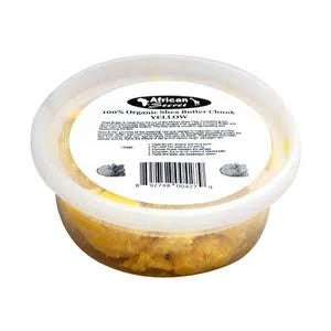 African Secret 100% Shea Butter Chunk Yellow 8oz