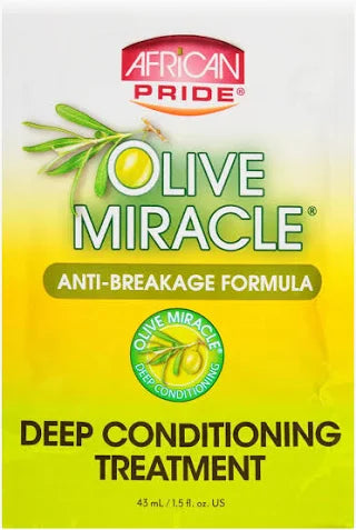 African Pride Olive Miracle Deep Treatment Conditioner