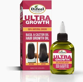 Difeel Ultra Growth Basil & Castor Growth Oil