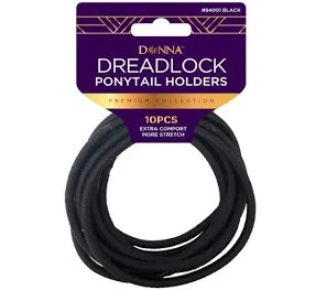 Donna Dreadlock Ponytail Holders 10pcs