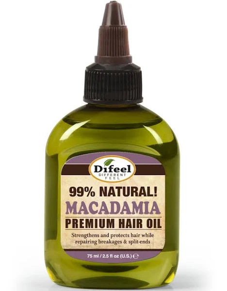 Difeel Premium Hair Oil -Macadamia Oil 2.5oz