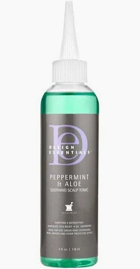 Design Essentials Peppermint & Aloe Scalp Tonic 4oz