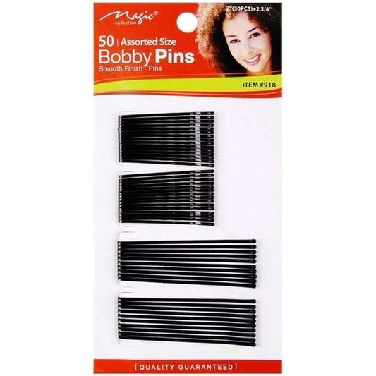 Magic Collection Bobby Pins 50ct Assorted