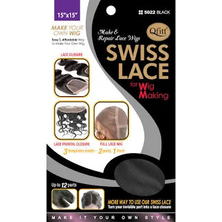 Qfitt Swiss Lace for Wig Making