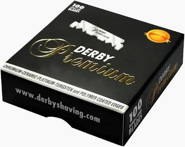 Derby Premium Single Edge Blades 100ct